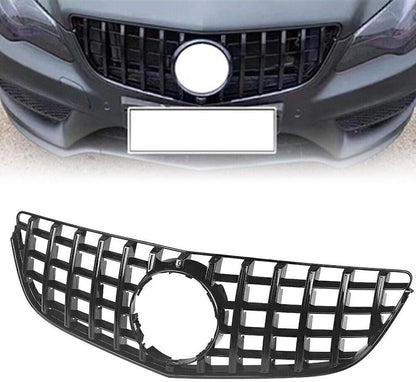 ya 2 8.15 GT R Black Car Front Upper Grille for 2014-2016 15 for Benz E-Class C207 W207