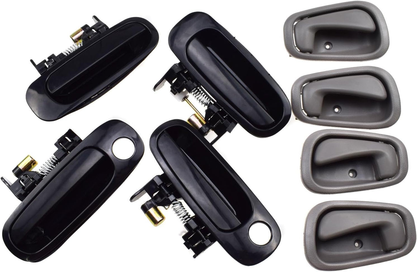 ya 5 8.10 Front and rear left and right exterior interior door handles for Toyota for Corolla 98-02 8 pieces