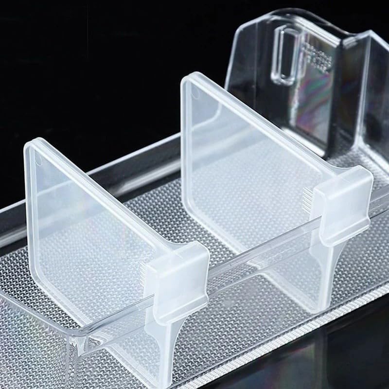 ya 26 10.21 baidi 10Pc Refrigerator Partition Board Stora Retractable Plastic Divider Adjusta-wq