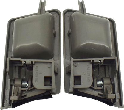 ya 4 8.24 baidi Brown Gray Front Left and Right Inner Door Handle Pair for VW Eurovan 1992-03
