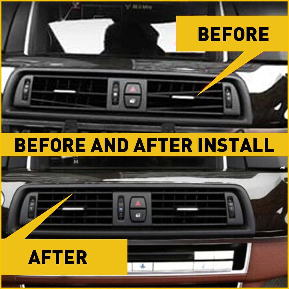 ya 5 8.10 Front air dashboard center through-hole AC grille suitable for BMW F10 F11 520i 528i 535i 64229166885