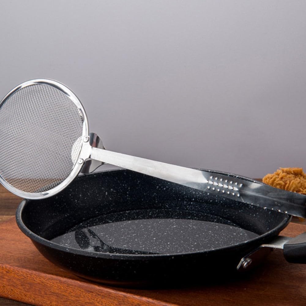 ya 14 9.20 baidi 2 Pcs Grease Filter Clip Tongs Mesh Food Strainers Colander with-1
