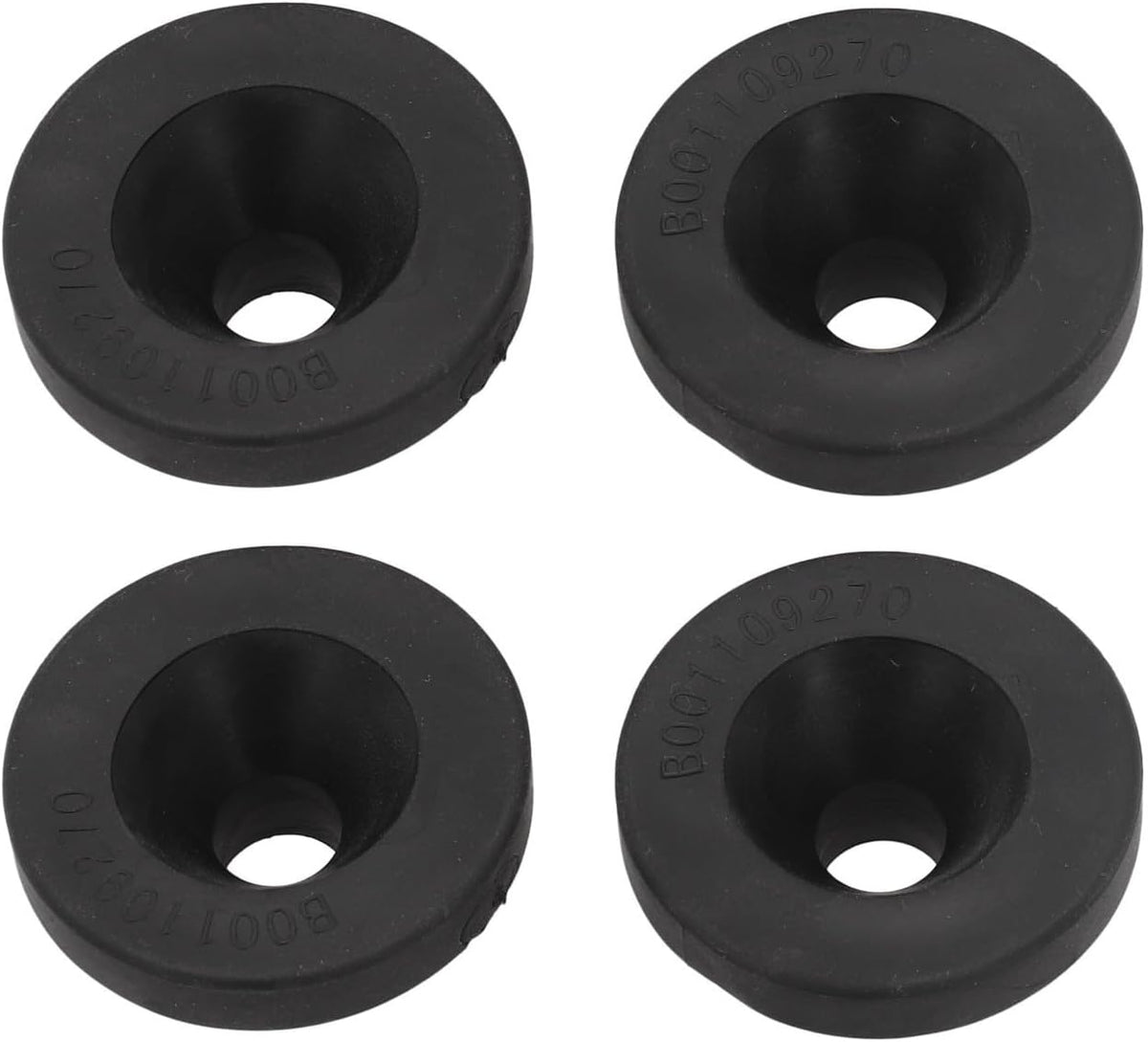 ya 4 8.8.2 4PCS Car Air Cleaner Filter Buffer Engine Cover Rubber Mount for Golf 036129689B