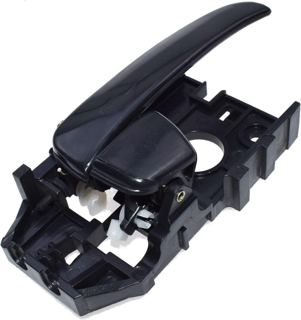 ya 4 8.14 Front Right Inside Door Handle for 2001-06 for Hyundai for Elantra Black Passenger Side