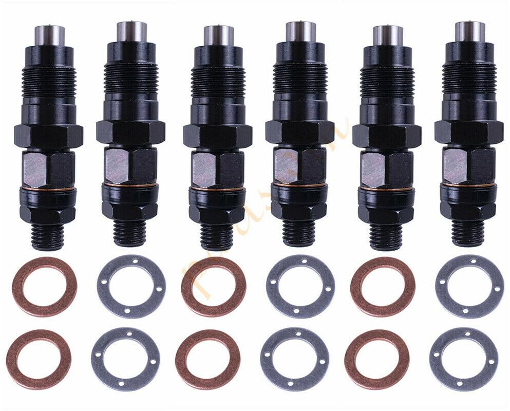 ya 4 8.8 6-Piece Diesel Fuel Injector Set Suitable for Nissan Patrol GU Y61 TD42 TD42T