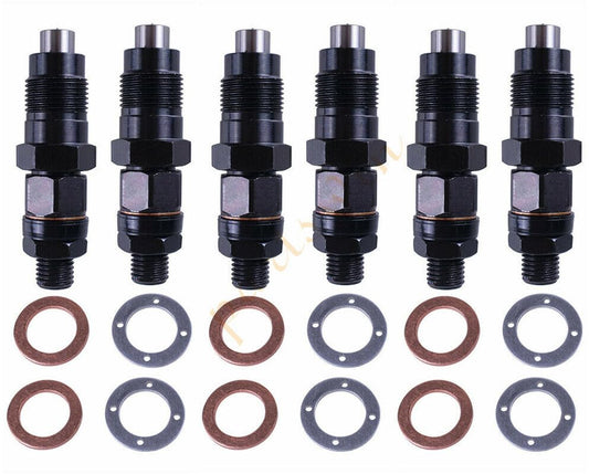 ya 4 8.8 6-Piece Diesel Fuel Injector Set Suitable for Nissan Patrol GU Y61 TD42 TD42T