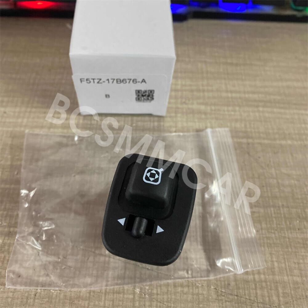 ya 4 8.8 Power Side View Mirror Switch Control Fit for Ford Crown Victoria E150 2003-2008