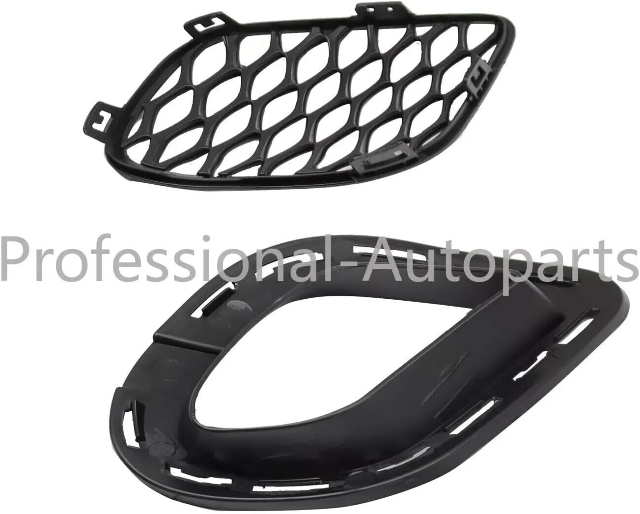 ya 7 8.24 baidi Set of 4Pcs Bumper Fog Lamp Cover Bezel & Bracket for Dodge for Charger 2015-2020