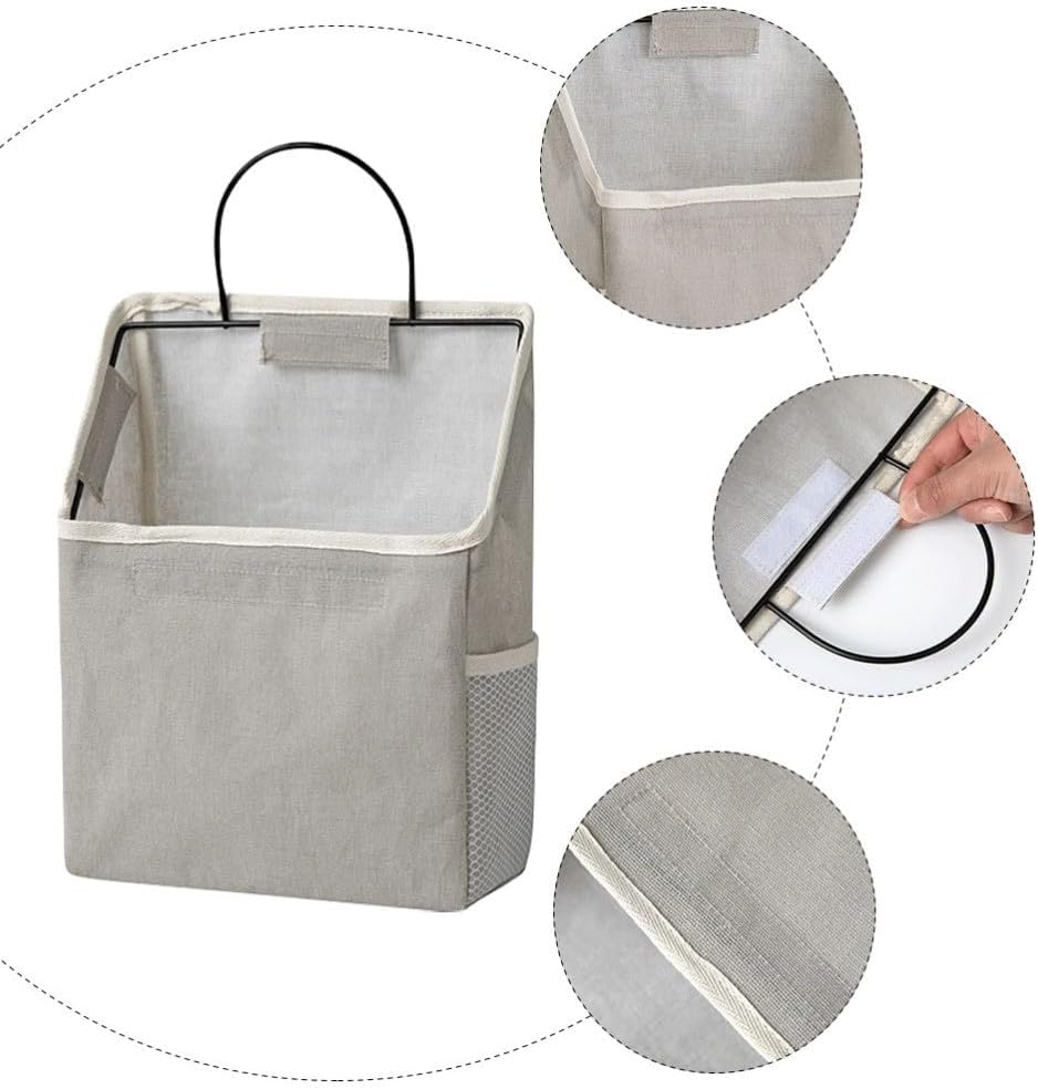 ya 2 8.15 2 Sets Wall Mounted Storage Bag over The Door Hanging Closet Pouch behind