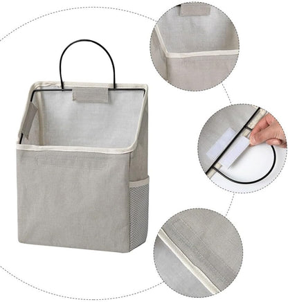 ya 2 8.15 2 Sets Wall Mounted Storage Bag over The Door Hanging Closet Pouch behind
