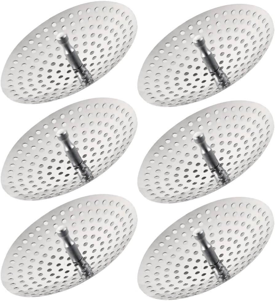 ya 14 9.20 baidi 6 Pcs Sink Plug Stopper Kitchen Drain Filter Catcher Strainer for-1