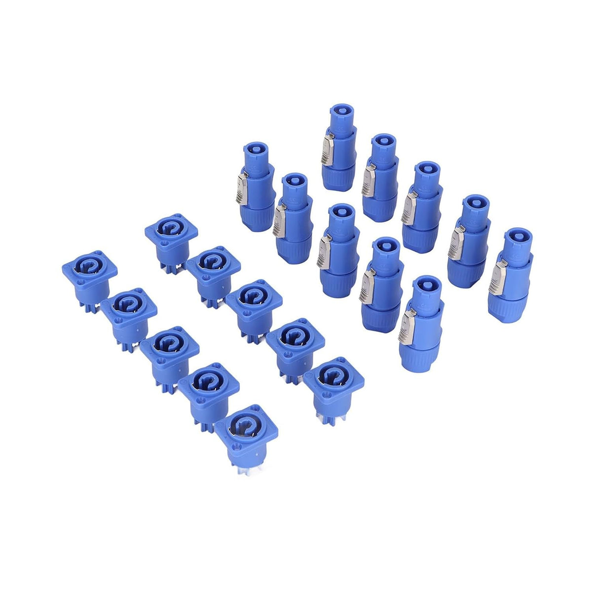 ya 16 10.20 baidi Power Connector Professional Stage Light Power Cable Plug 10 Sets 3 AC Powercon