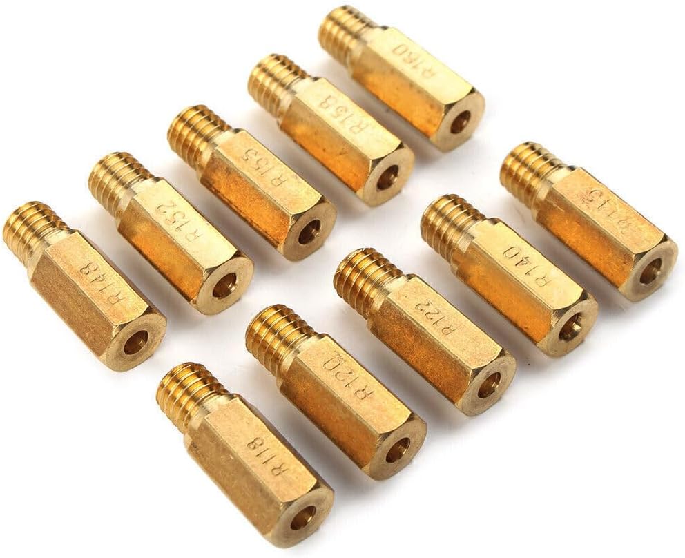 ya 7 8.24 baidi 10pcs Main Jet for Honda for Kawasaki PWK Keihin Carburetor Main Jet PWK PE OKO KOSO