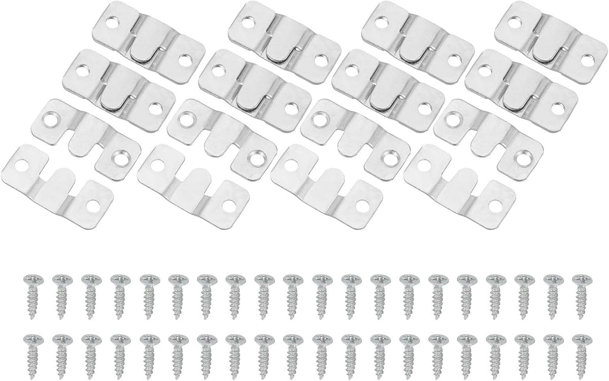 ya 26 10.21 baidi Flush Mount Bracket, 20 Pcs Iron 44x19 mm / 1.73x0.74 inch