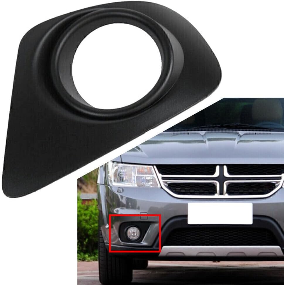 ya 5 8.24 baidi Car Front Right Side Fog Light Cover Fit 2011-2020 for Dodge JOURNEY for Chrysler 200