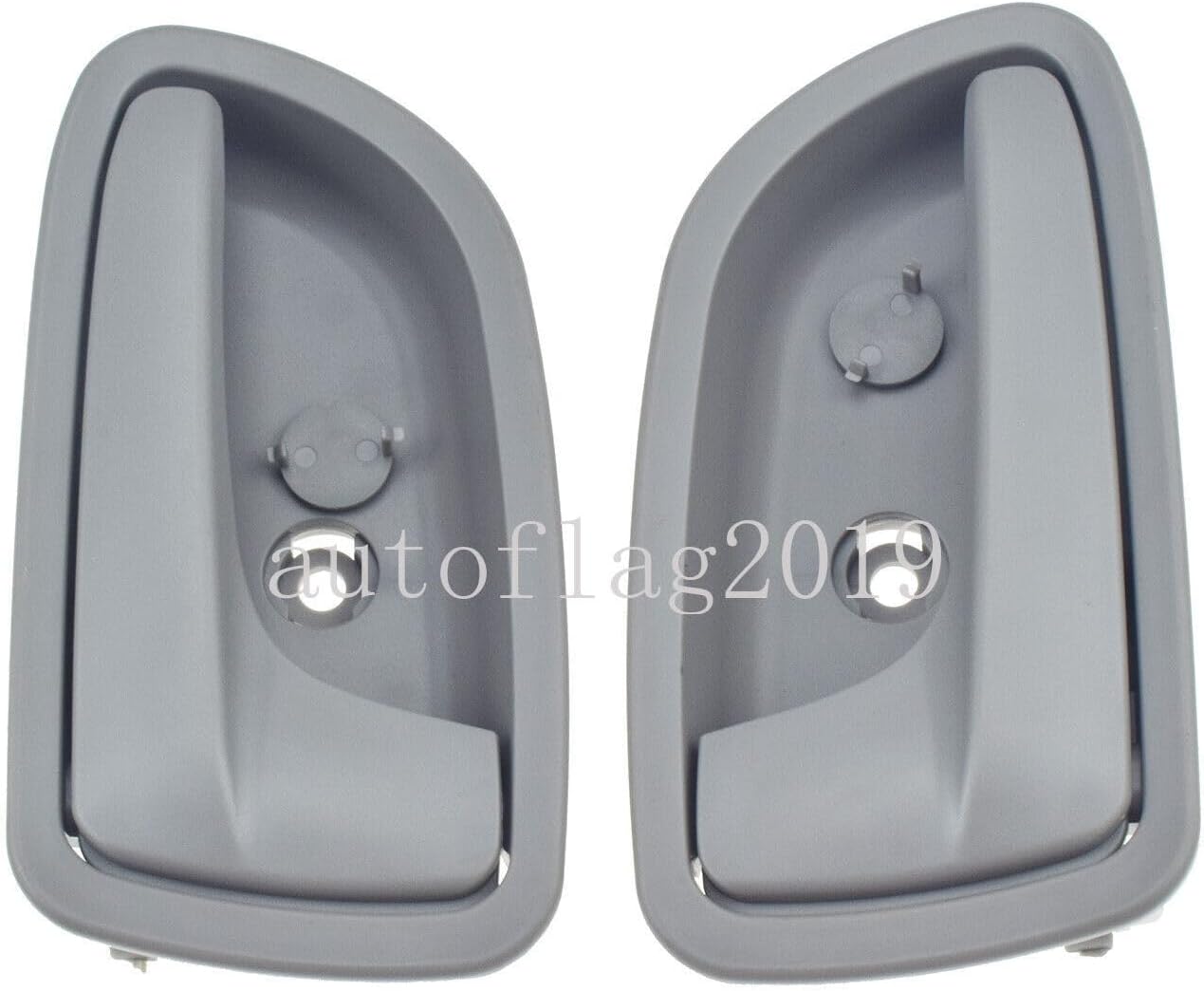 ya 4 8.24 baidi Pair of Gray Interior Door Handles Left and Right Side for 2003-2005 for Kia Rio 