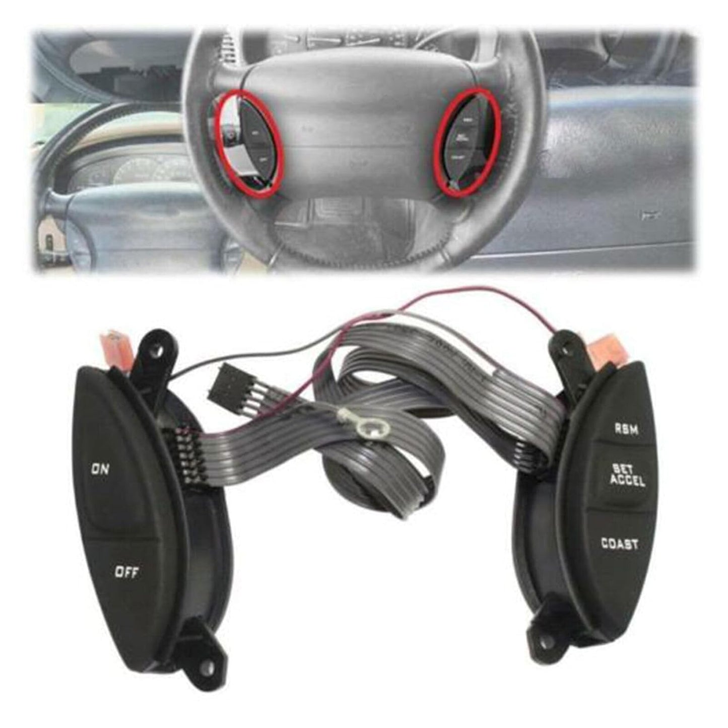 ya 4 8.8 F87A9D809BA for 1998-03 for Ford Ranger SW-5928 Steering Wheel Cruise Control Switch