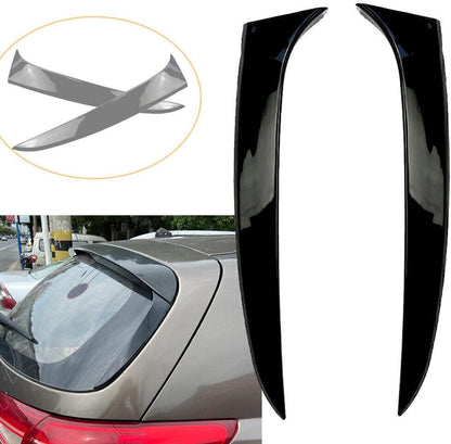 ya 4 8.14 for Kia Sportage R 2011-2015 Car Rear Window Spoiler Side Wing Trim Cover Black