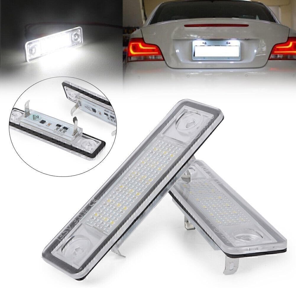 ya 13 9.15 baidi E8 LED SMD License Plate Light for Vauxhall for Opel Corsa B Astra FG Vectr