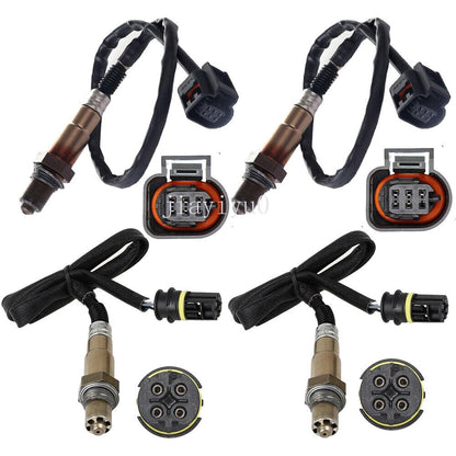 ya 23 10.7 zhengce 4pcs Oxygen O2 Sensor 1&2 for 2012-2018 for BMW M6 Gran Coupe M6 V8 4.4L U