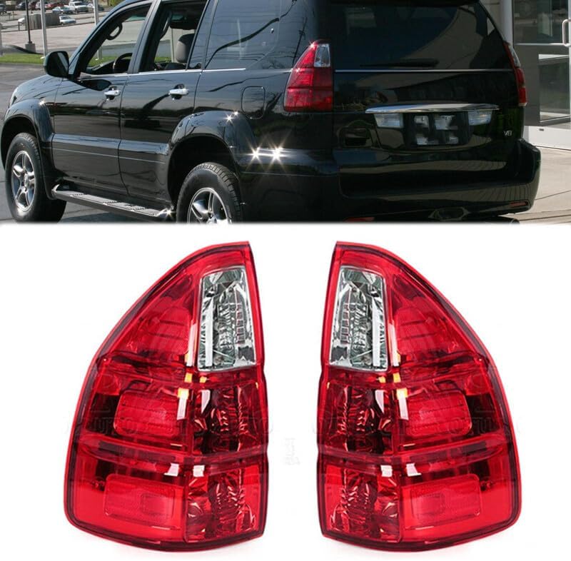 ya 7 8.24 baidi 1Pair for Lexus GX470 2007 2008 2009 Rear Tail Lamp Stop Brake Light Assembly