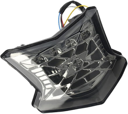 ya 4 8.8.2 LED Taillight Turn Signal Brake Lamp Fit for Kawasaki Z900 Z650 650 ABS 17-18
