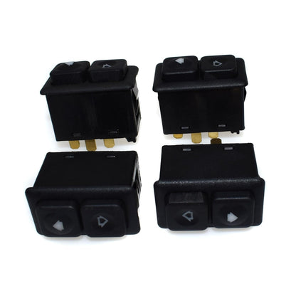 ya 13 9.15 baidi 4-Piece Lighting Power Window Switch Set Suitable for BMW E23 E24 E28 E30 6