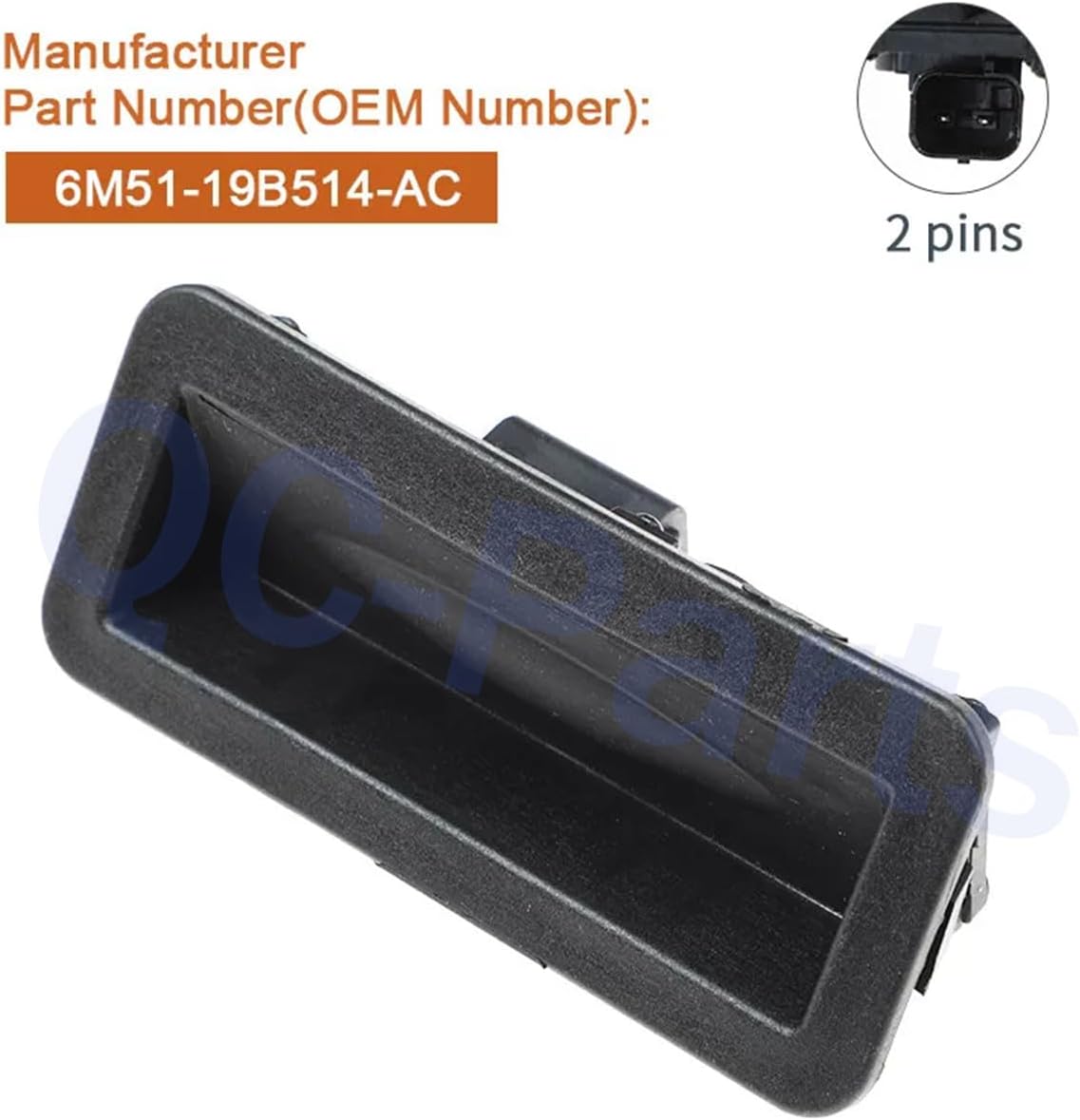 ya 7 8.24 baidi Tailgate Boot Lid Release Switch Button for Ford Fiesta MK7 2008-17 1748915