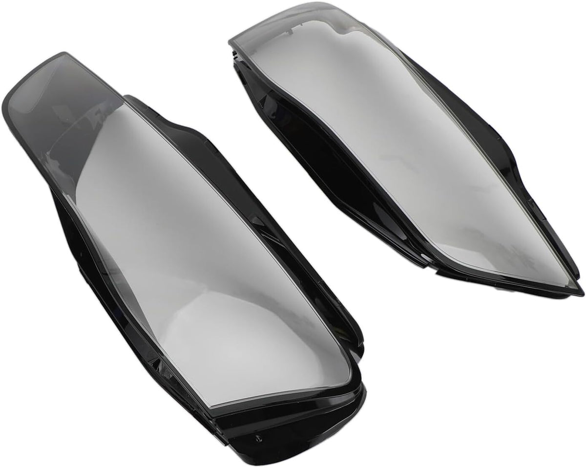 ya 10 9.16 zhengce Left +Right Headlight Lens Plastic Cover Shell for Audi A4 B8 Facelift 12-1