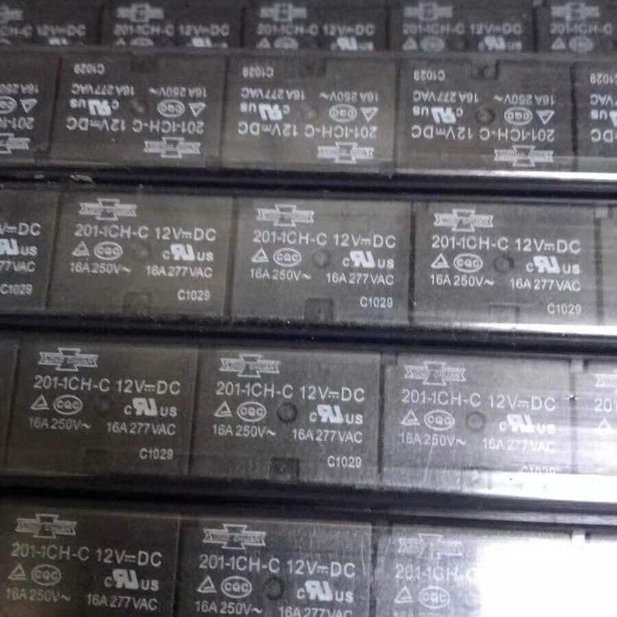 ya 16 10.20 baidi 1pc SONGCHUAN 201-1CH-C-12VDC 16A 250VAC Purpose Relay #W7*-