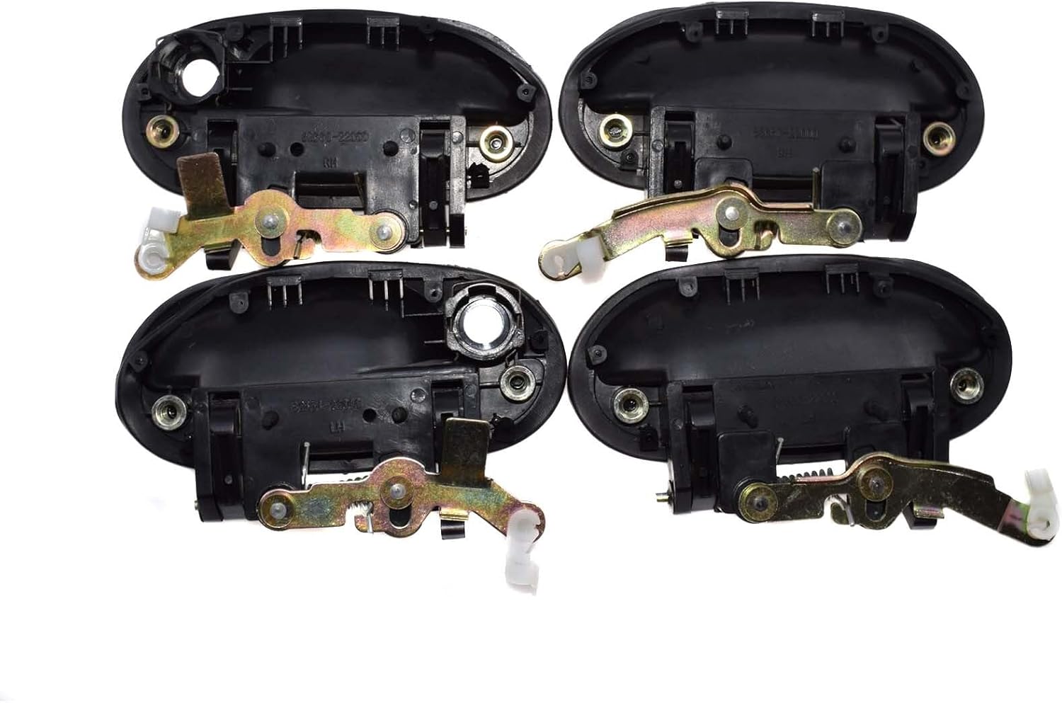 ya 2 8.15 4 Piece Set Exterior Door Handle FL FR RL RR for Hyundai Accent 1995-1999 