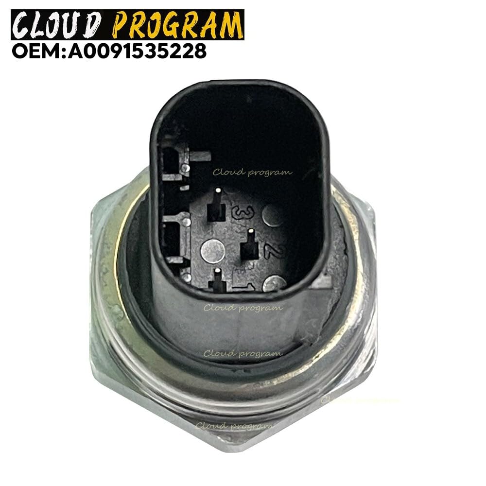 ya 4 8.8 A0091535228 Fuel Rail Pressure Sensor for Mercedes-Benz C 250 W205 2015 RHD
