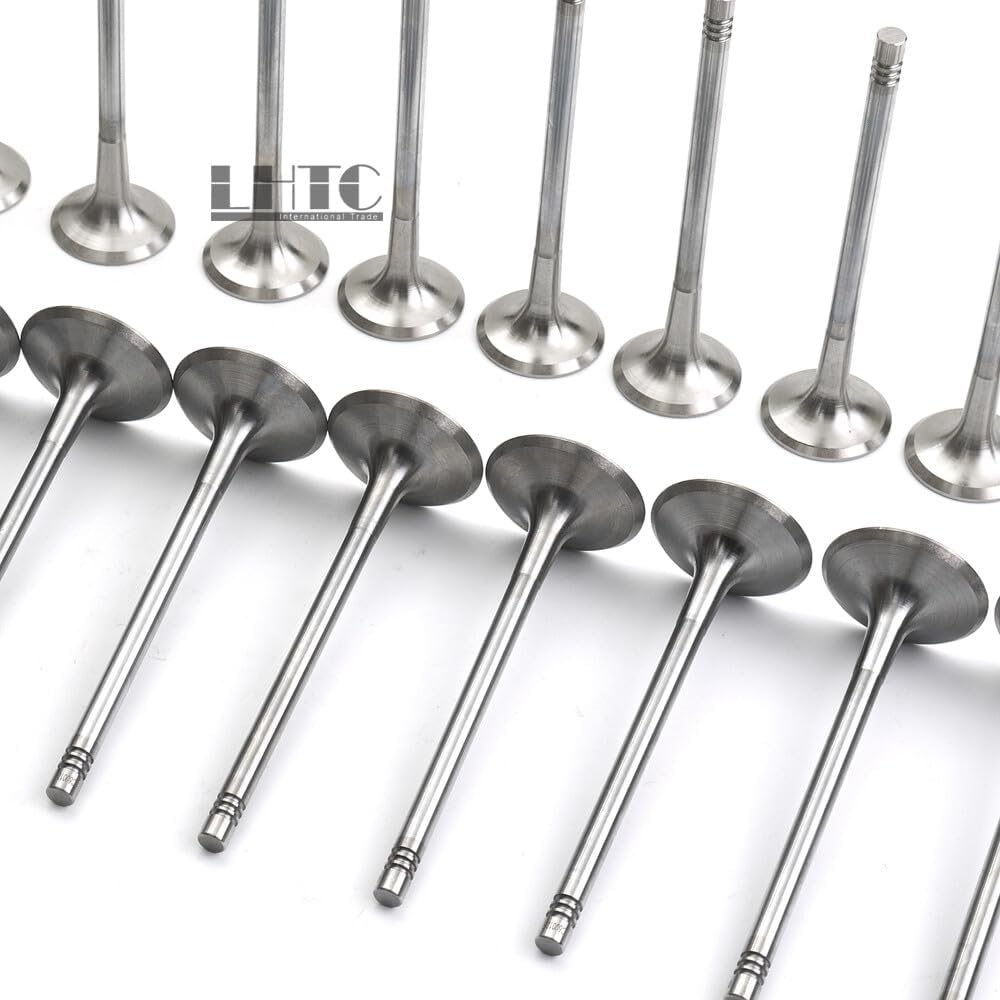 ya 10 9.16 baidi 32x Intake Valves Set Inlet Outlet for VW for Audi A6 for A8 Q7 4.2L V8 BAR BVJ