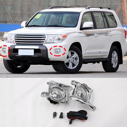 ya 10 9.16 zhengce for Toyota for Land Cruiser LC200 2012-2015 LED Car Front Fog Light Bumper