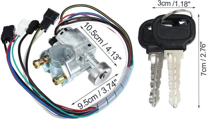 ya 7 8.24 baidi UB3976290 Ignition Switch W/2 Keys for Mazda Pickup 1986-1993 B2000 B2200 B2600