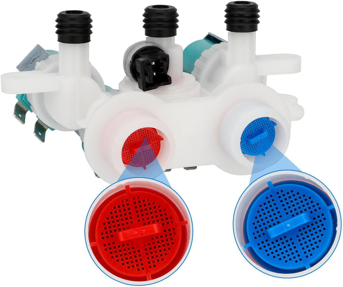 ya 26 10.21 baidi 1 Pcs Washer Water Inlet Valve Durable for W11096267 W11165546