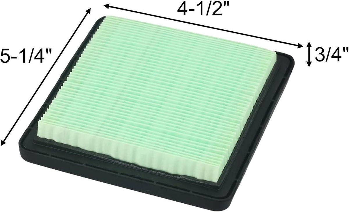 ya 26 10.21 baidi Sturdy Metal Stiffener Design Exact Size Fit Like a Glove 2 Pack Air Filters