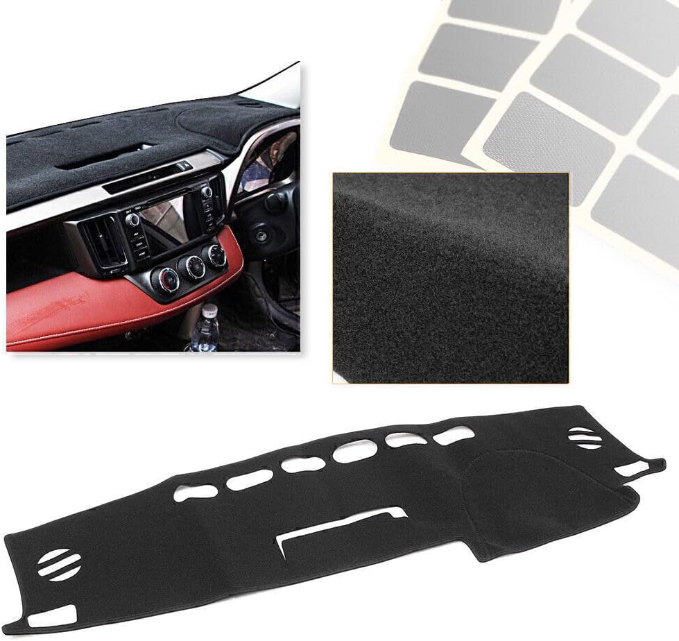 ya 10 9.16 baidi Dash Cover Mat Dashboard Pad Interior Dashmat for 2013-2017 for Toyota for RAV4 (XA40)