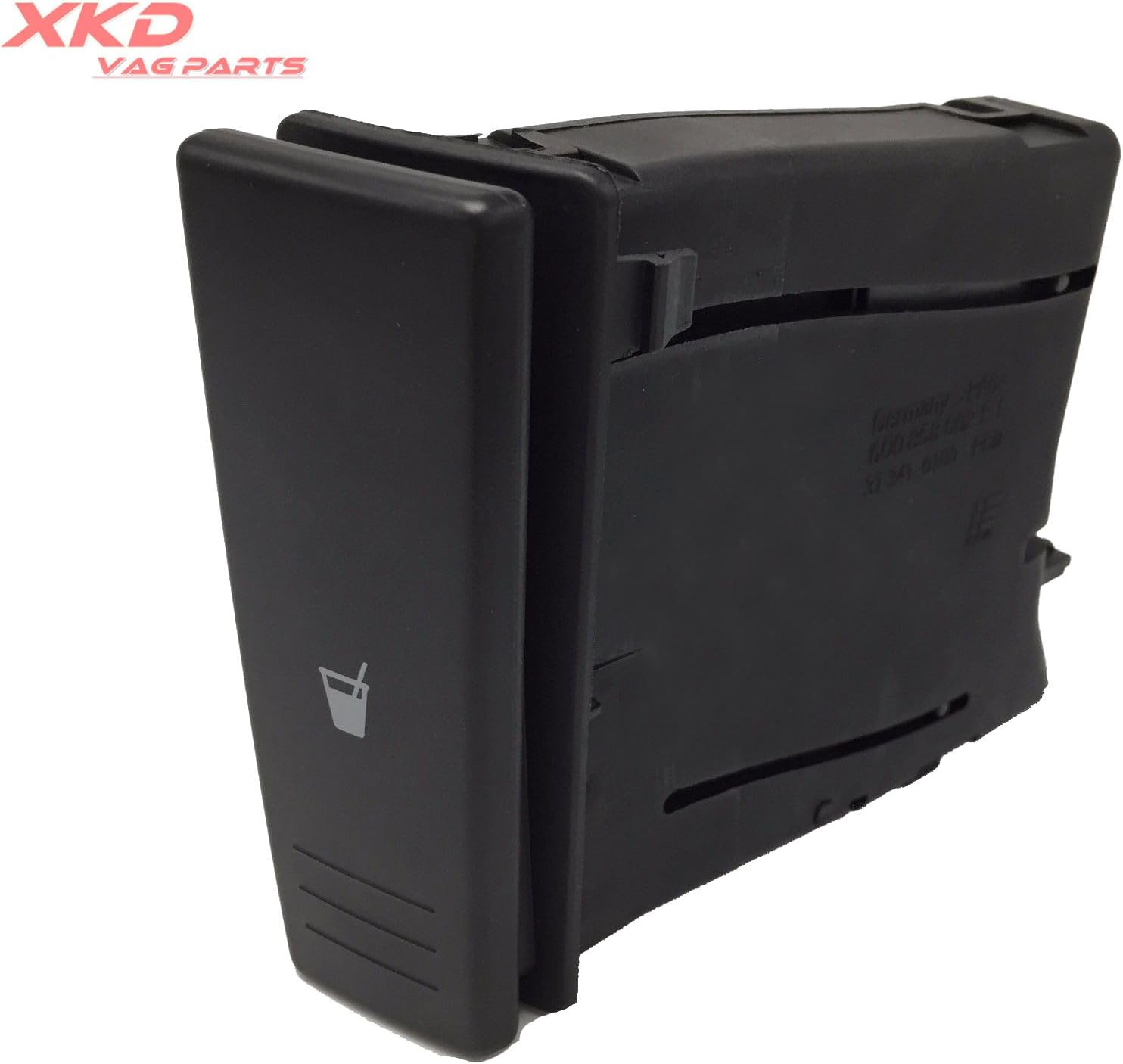 ya 6 8.24 baidi Black Console Cup Holder & Card Slot for VW Polo 9N