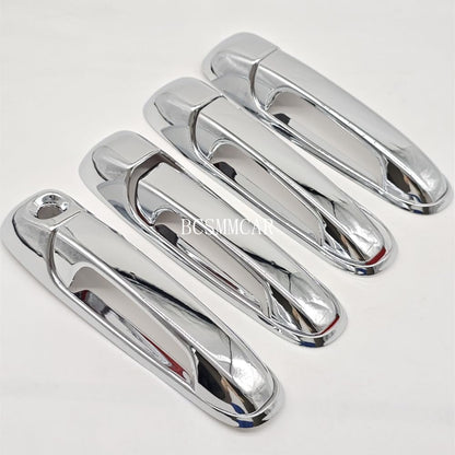 ya 10 9.16 baidi Fit for 2009-2018 for Dodge for Ram 1500 2500 3500 Chrome Pickup 4 Door Handle Covers