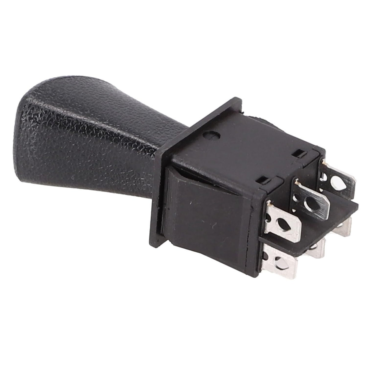 ya 23 10.7 baidi Slide Rocker Switch 6 Pin Black DPDT Latching Plastic+Metal Replacement