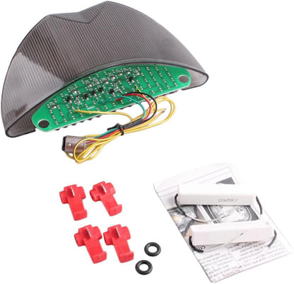 ya 10 9.16 zhengce for BMW R1200GS 2004-2007 Clear Smoke Motorcycle LED Brake Stop Rear Tail L