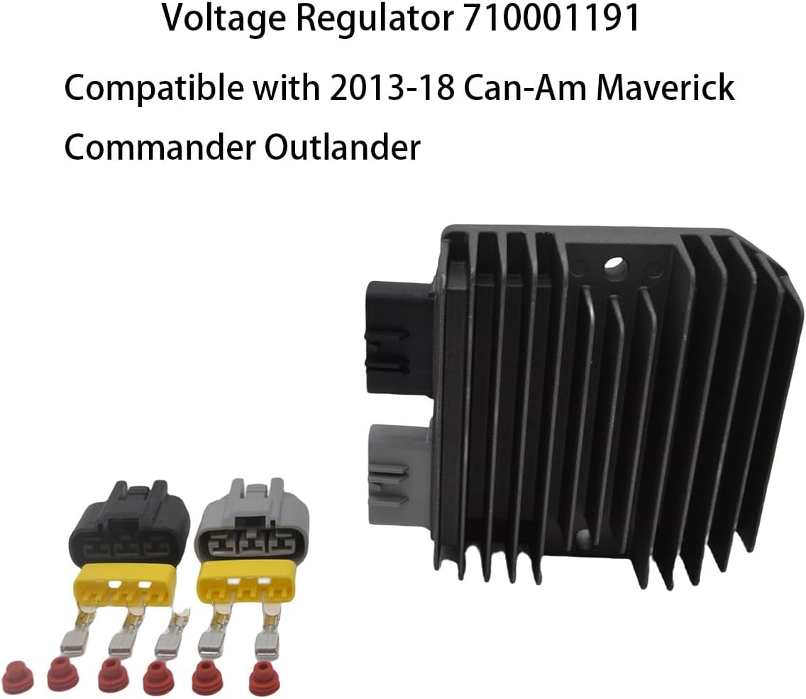ya 2 8.15 Voltage Regulator 710001191 Compatible with 2013-2018 Can-Am Maverick Commander