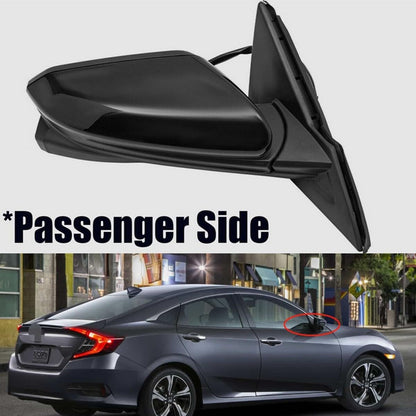 ya 11 9.14 baidiBlack Right Side Mirror Power Heated View Camera for Honda for Civic Sedan 2016-2020