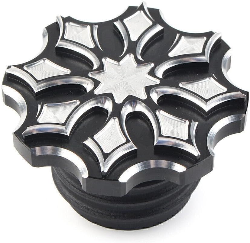 ya 4 8.8.2 Fuel Gas Tank Cap Cover Fit for Harley Sportster Touring Softail Dyna 92-17
