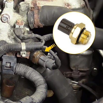 ya 4 8.8.2 One Set of Cooling Fan Switch and coolant Sensor for Honda for Civic Odyssey for Acura for Isuzu 