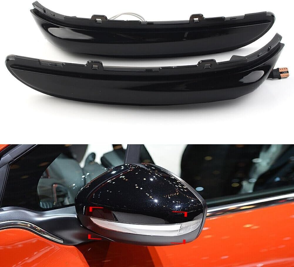 ya 4 8.10 LED Rearview Mirror Turn Signal Light for Peugeot 208 2008 For Citroen C3 III C4