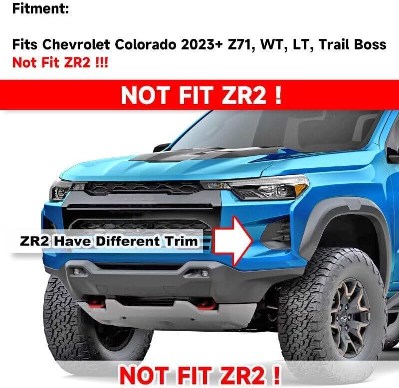 ya 13 9.15 zhengce Daytime running light LED fog strip turn signal for Chevrolet Colorado 2023