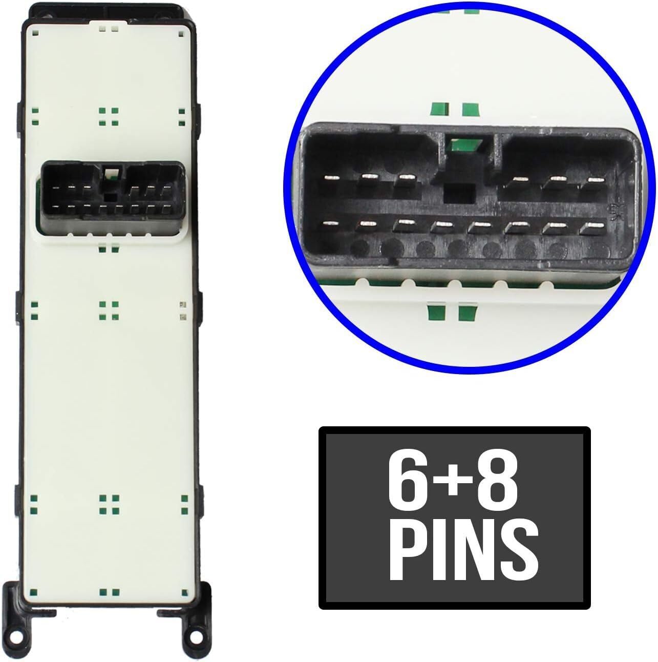 ya 8 8.24 baidi Front Left Power Window Master Switch 93570-3K010 for Hyundai Sonata 2005-2007