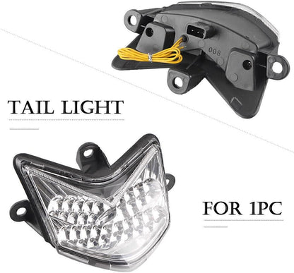 ya 10 9.16 zhengce for Kawasaki ZX10R 2004 2005 LED Rear Tail Light Turn Signals